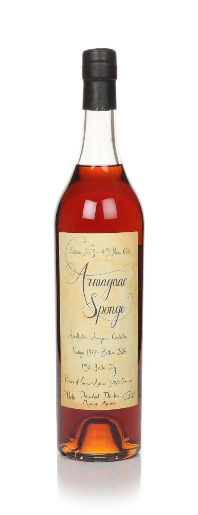 Armagnac Sponge 45 Year Old 1977 Edition No.3 (Decadent Drinks) Hors d'age Armagnac