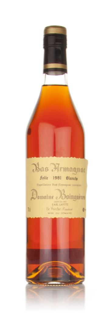 Domaine Boingneres 1981 Folle Blanche Hors d'age Armagnac