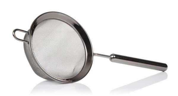 Cocktail Elephant Sieve - Gunmetal Barware