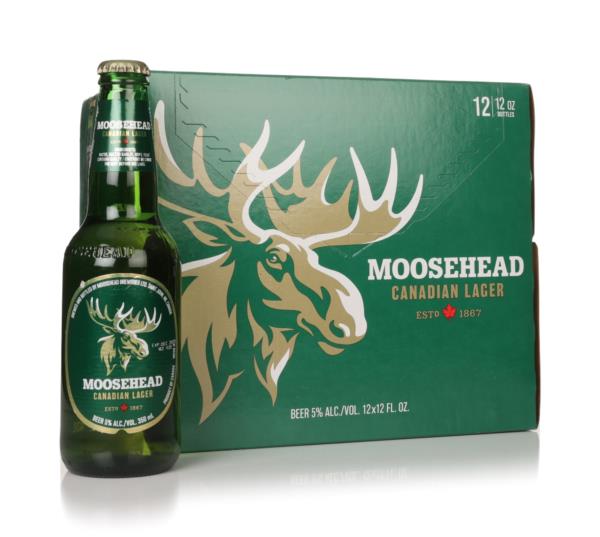 Moosehead Lager (2x12x350ml) Lager / Pilsner Beer