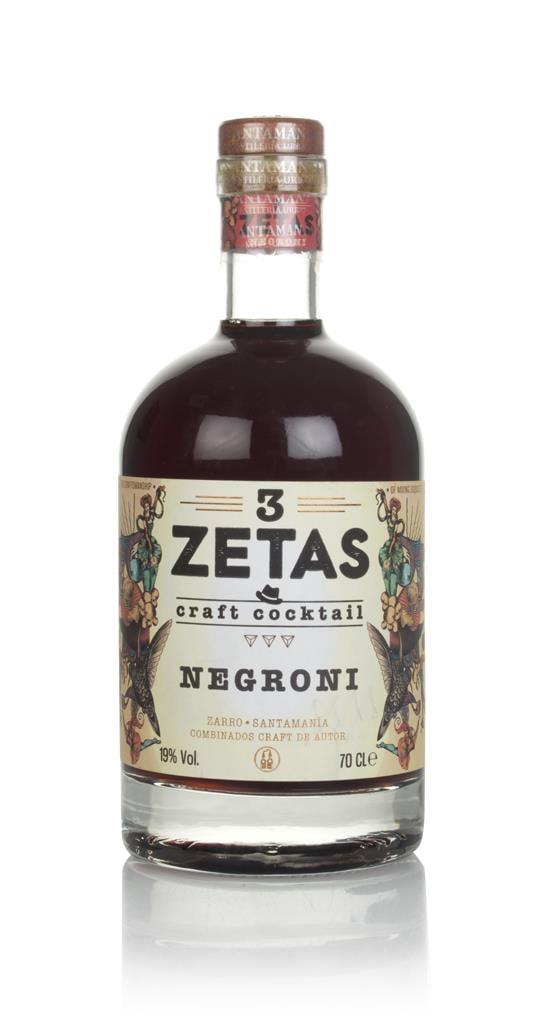 3 Zetas Negroni Bottled Cocktails