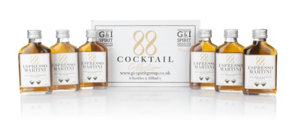 88 Cocktail Espresso Martini Cocktail Mix (6 X 100Ml) Bottled Cocktails