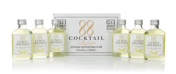 88 Cocktail Lemon Sherbet Gin Cocktail Mix (6 x 100ml) Bottled Cocktails
