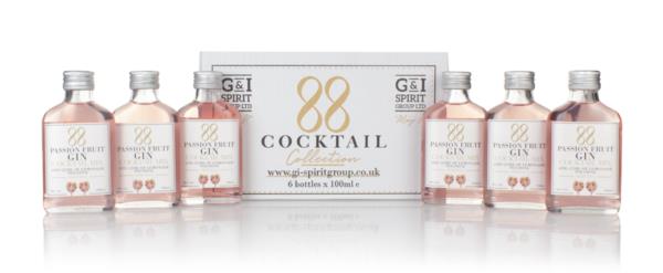 88 Cocktail Passion Fruit Gin Cocktail Mix (6 X 100ml) Bottled Cocktails