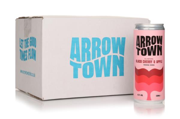 Arrowtown Black Cherry & Apple Vodka Soda (12 X 330Ml) Bottled Cocktails