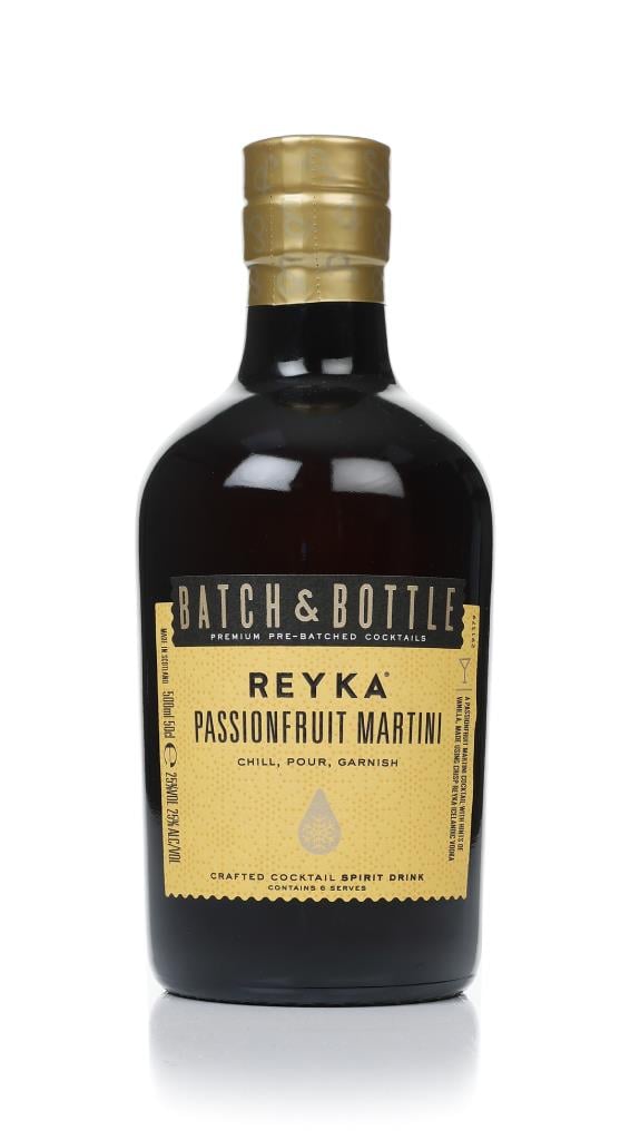 Batch & Bottle Reyka Passionfruit Martini Bottled Cocktails