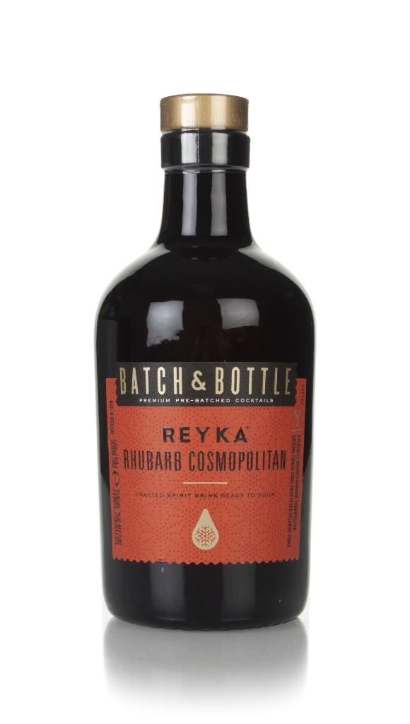Batch & Bottle Reyka Rhubarb Cosmopolitan Bottled Cocktails