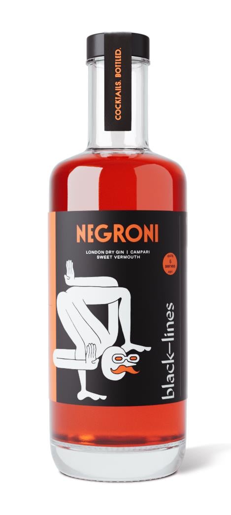 Black Lines Negroni Bottled Cocktails
