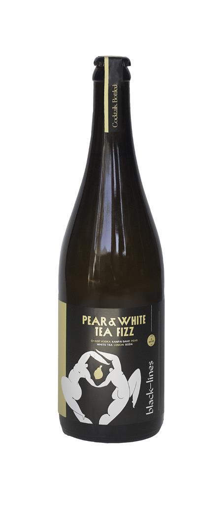 Black Lines Pear & White Tea Fizz Bottled Cocktails