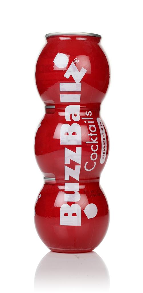 BuzzBallz Strawberry 'Rita (3 x 200ml) Bottled Cocktails
