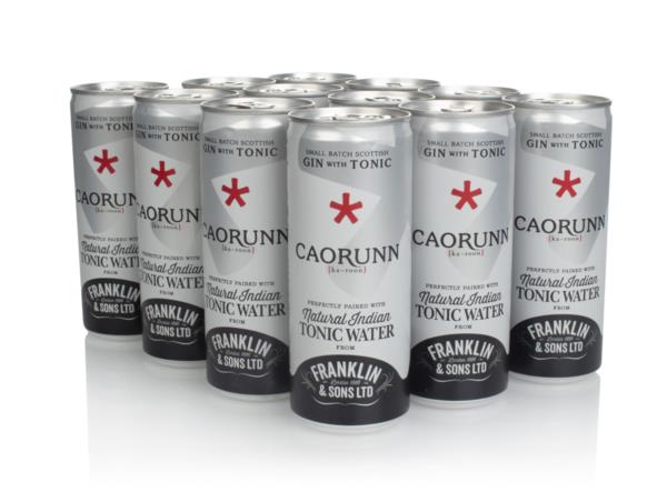 Caorunn Small Batch Gin & Natural Indian Tonic Water (12 x 250ml) Bottled Cocktails