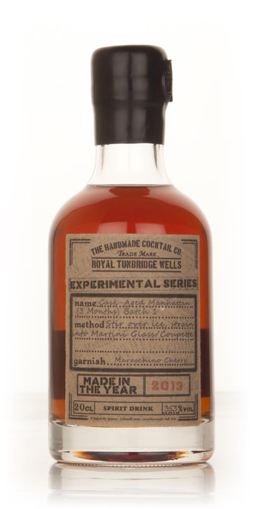 Cask-Aged Manhattan (3 Months) - Batch 1 Vintage Cocktails Bottled cocktail