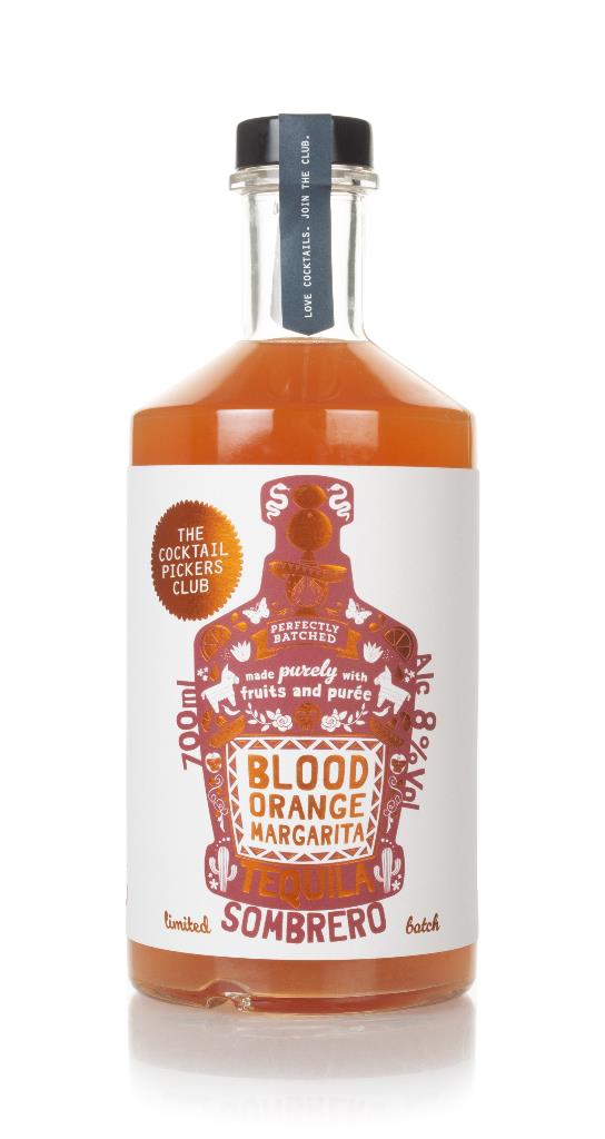 The Cocktail Pickers Club Blood Orange Margarita Bottled Cocktails