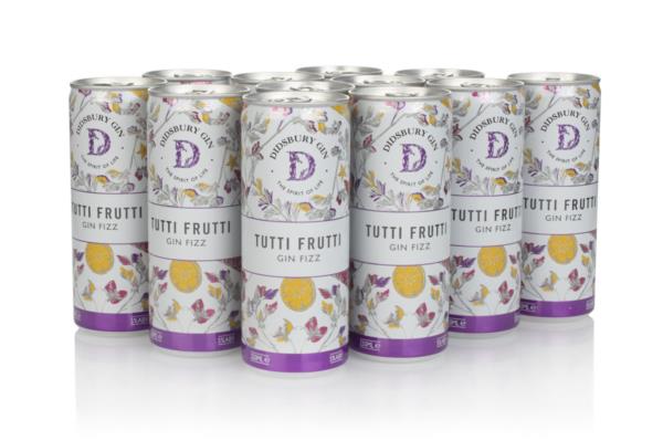 Didsbury Gin Tutti Frutti Gin Fizz (12 x 250ml) Bottled Cocktails