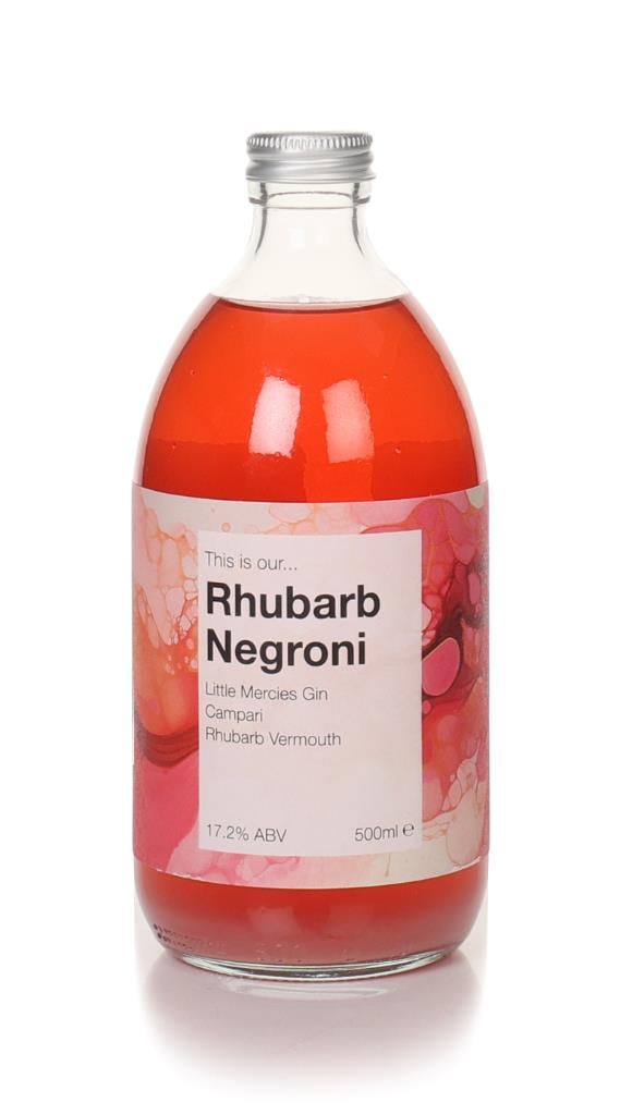 Little Mercies Rhubarb Negroni Bottled Cocktails
