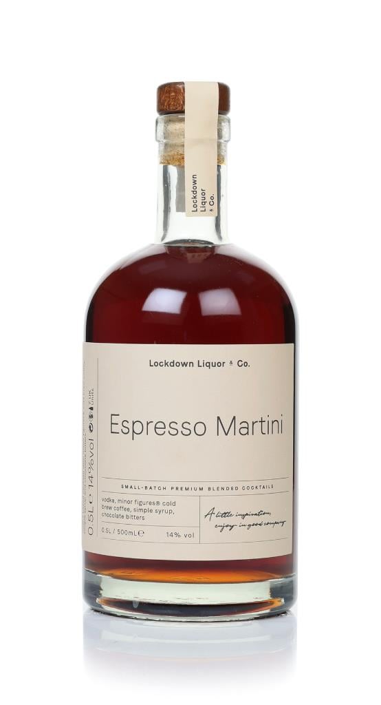 Lockdown Liquor Co. Espresso Martini Bottled Cocktails