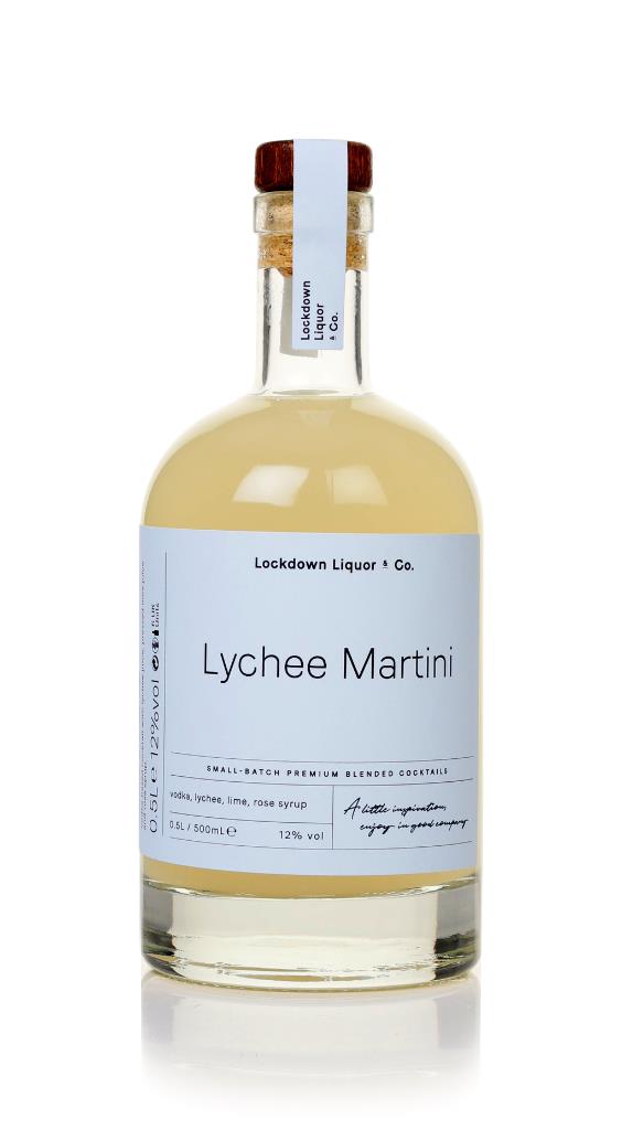 Lockdown Liquor Co. Lychee Martini Bottled Cocktails