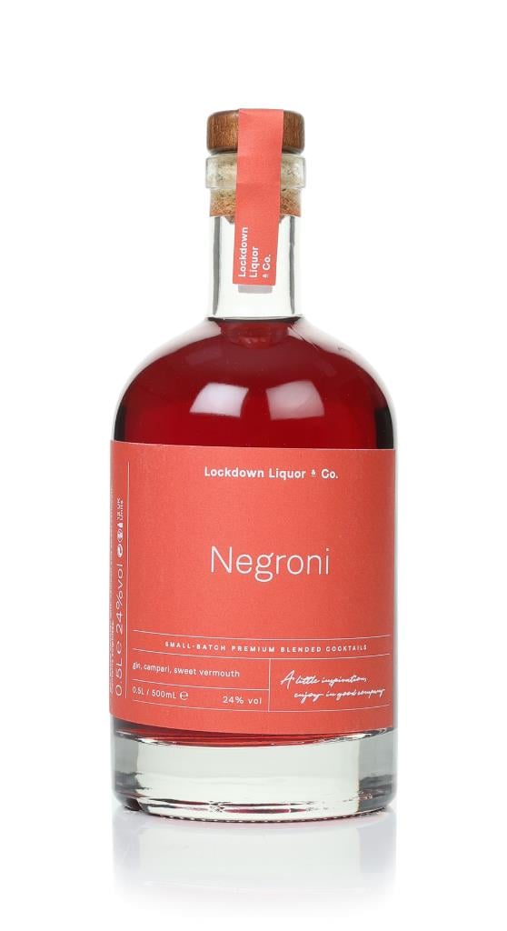 Lockdown Liquor Co. Negroni Bottled Cocktails