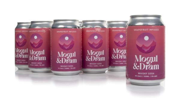 Mogul & Dram Grapefruit Infused Whisky & Soda (12 x 330ml) Bottled Cocktails