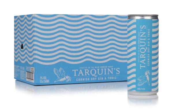 Tarquin's Cornish Dry Gin & Tonic (12 x 250ml) Bottled Cocktails