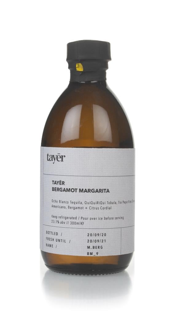 Tayer Bergamot Margarita Bottled Cocktails