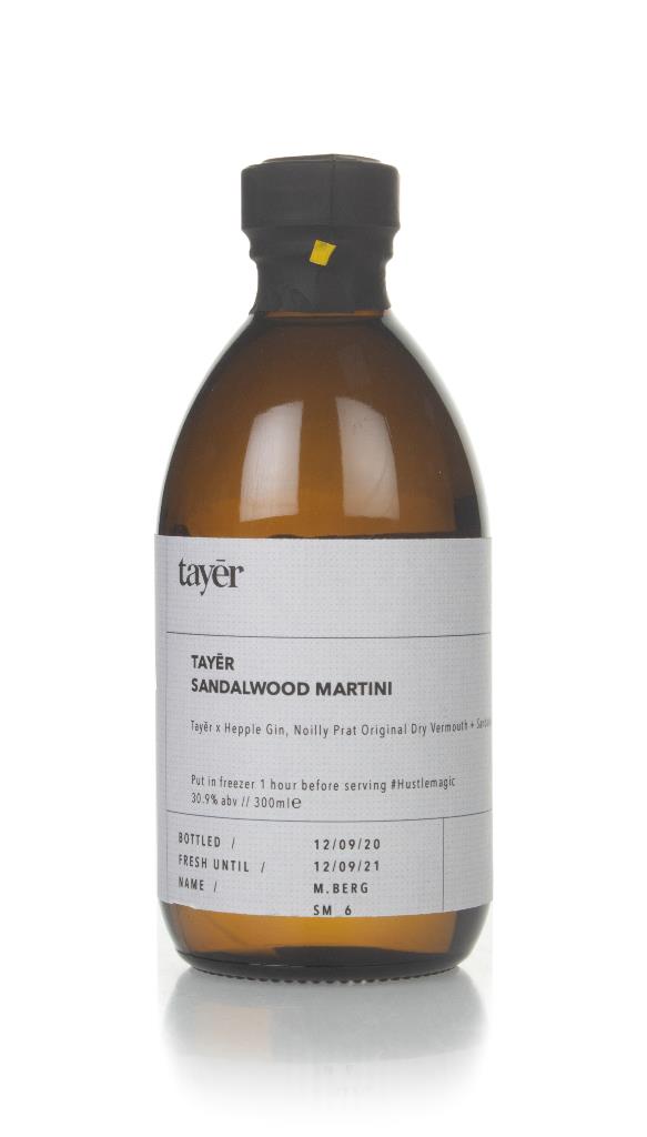 Tayer Sandalwood Martini Bottled Cocktails