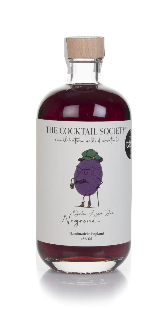 The Cocktail Society Oak Aged Sloe Negroni Bottled Cocktails