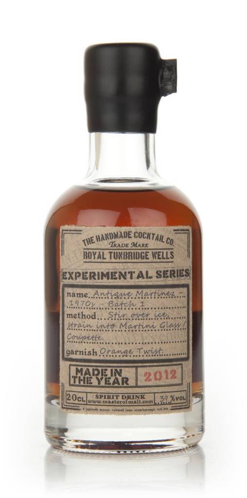 Antique Martinez  1970s - Batch 1 Vintage Cocktails Bottled cocktail