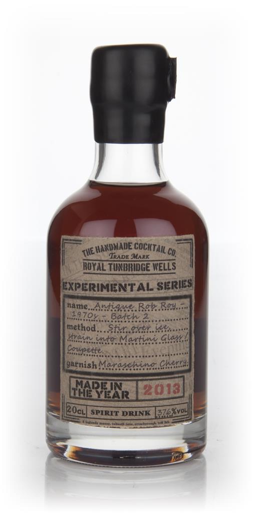 Antique Rob Roy  1970s - Batch 2 Vintage Cocktails Bottled cocktail