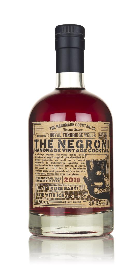 The Negroni Cocktail Vintage Cocktails Bottled cocktail