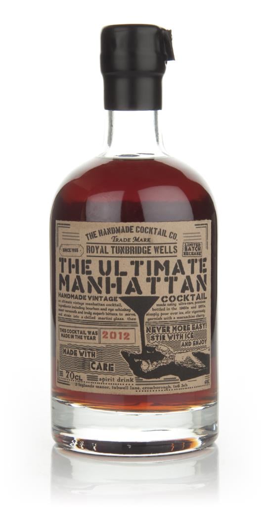 The Ultimate Manhattan Cocktail 2012 Vintage Cocktails Bottled cocktail