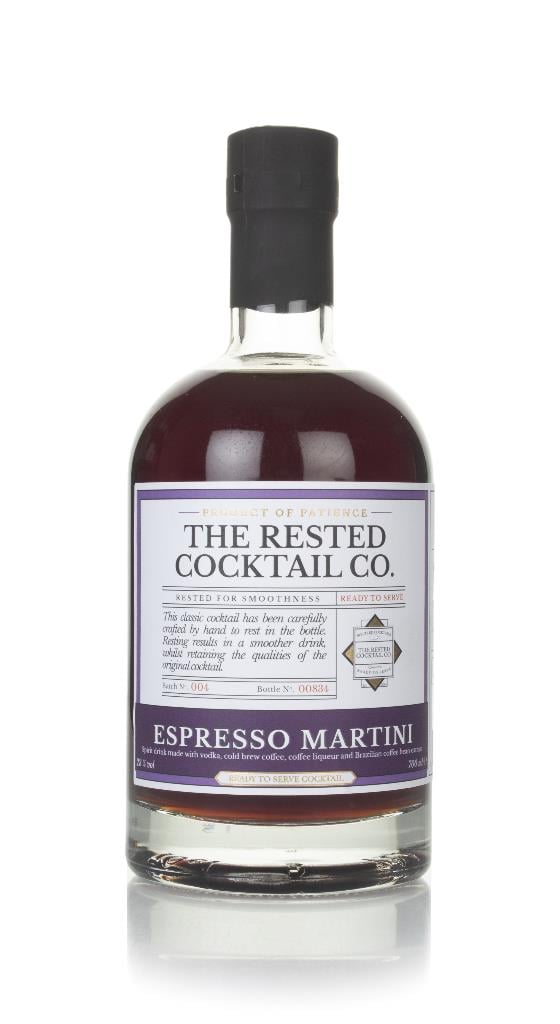 The Rested Cocktail Co. Espresso Martini Bottled Cocktails