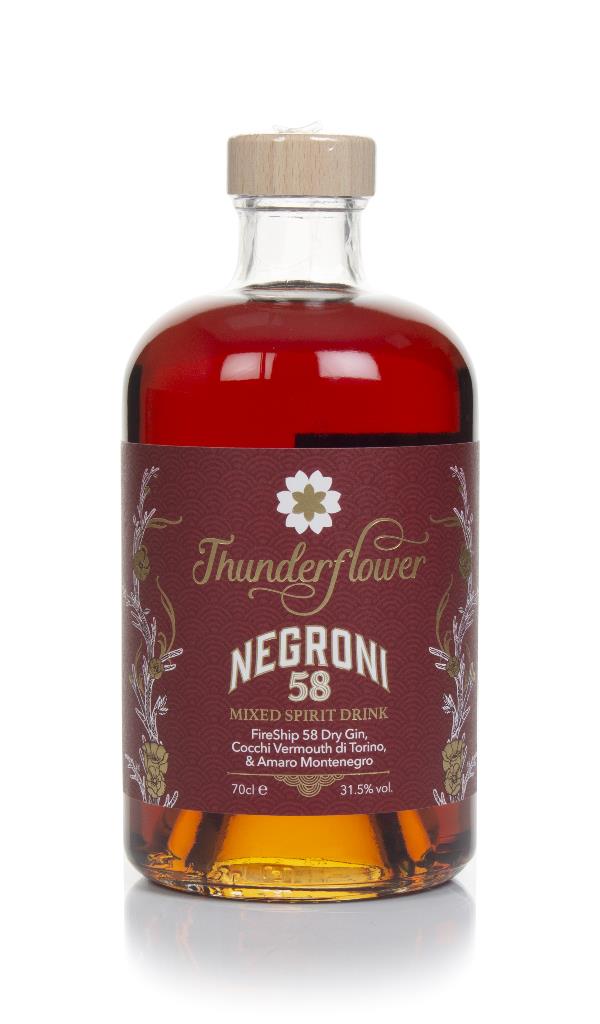 Thunderflower Negroni 58 Bottled Cocktails