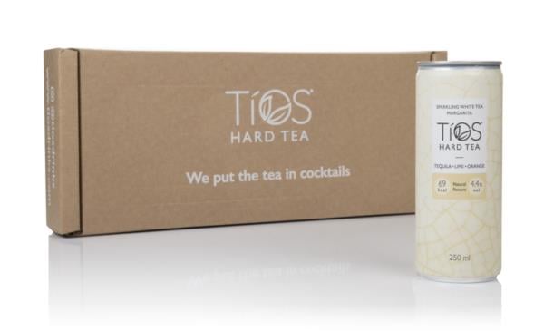 Tios Hard Tea White Tea Margarita (6 x 250ml) Bottled Cocktails