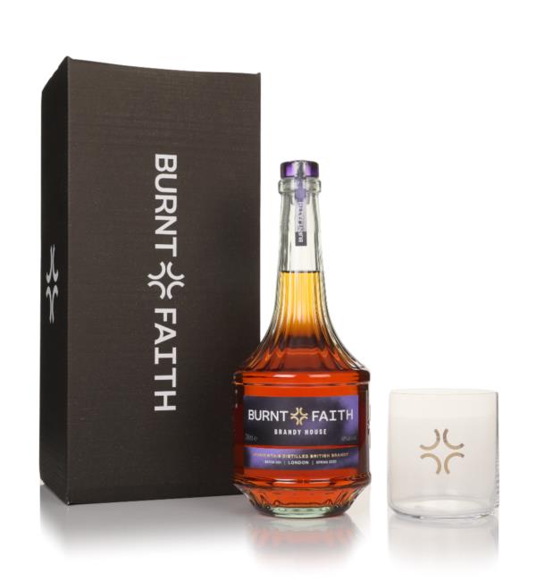 Burnt Faith Brandy Batch 001 Gift Pack with Glass Brandy