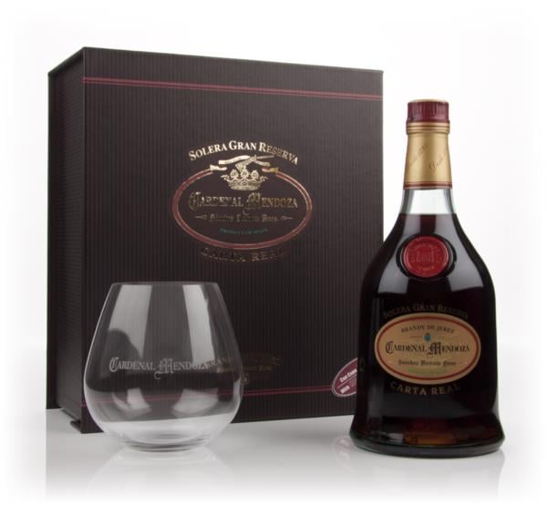 Cardenal Mendoza Carta Real With Riedel Snifter Brandy