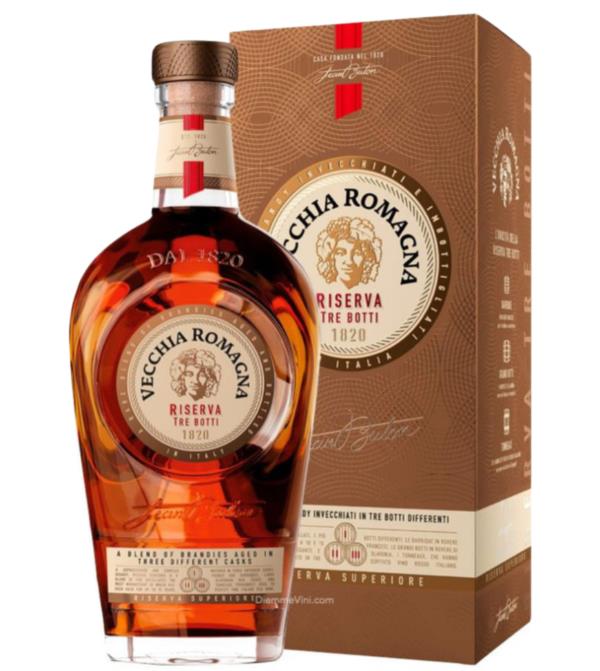 Vecchia Romagna Red Riserva Tre Botti Brandy