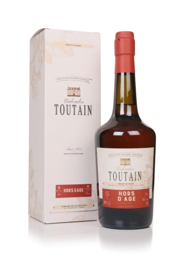 Calvados Toutain 15 Year Old Hors dAge Hors d'age Calvado