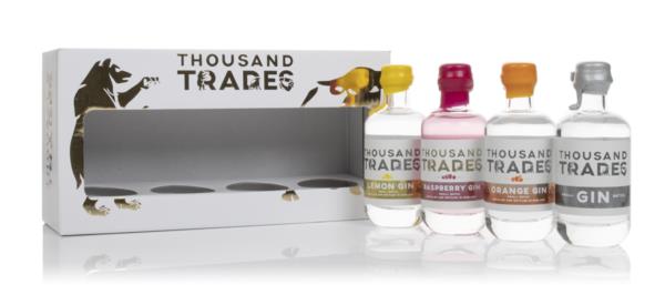 Thousand Trades Gin Gift Pack (4 x 5cl) Flavoured Gin