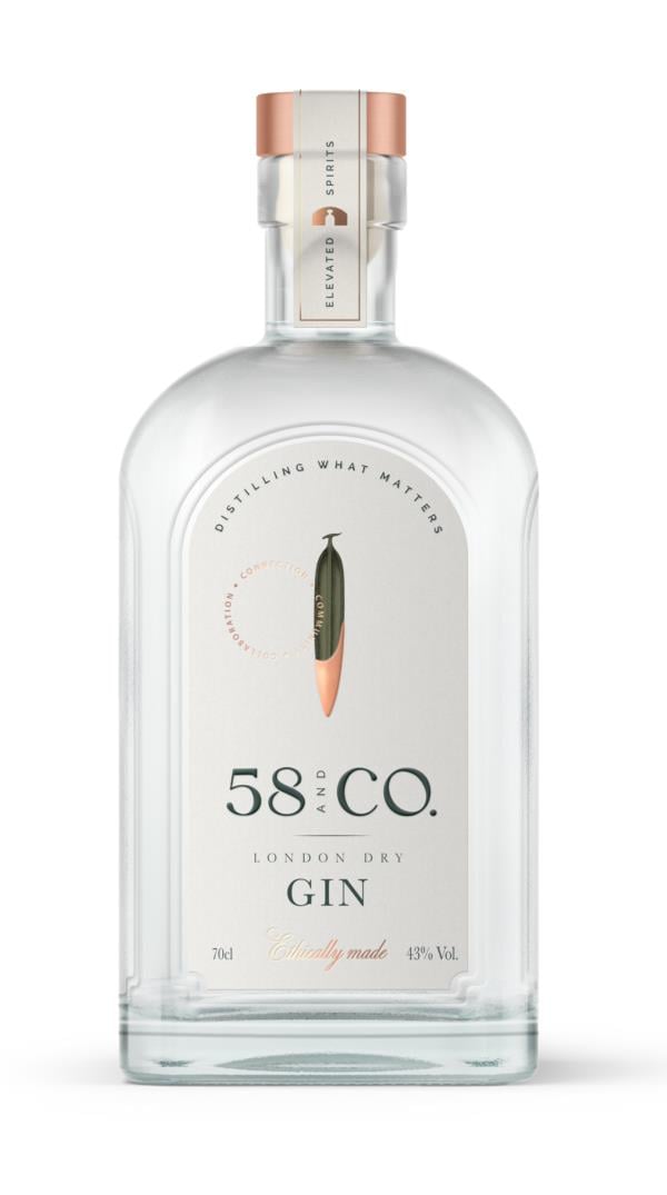 58 & Co. Pink 58 And Co Gin London Dry London Dry Gin