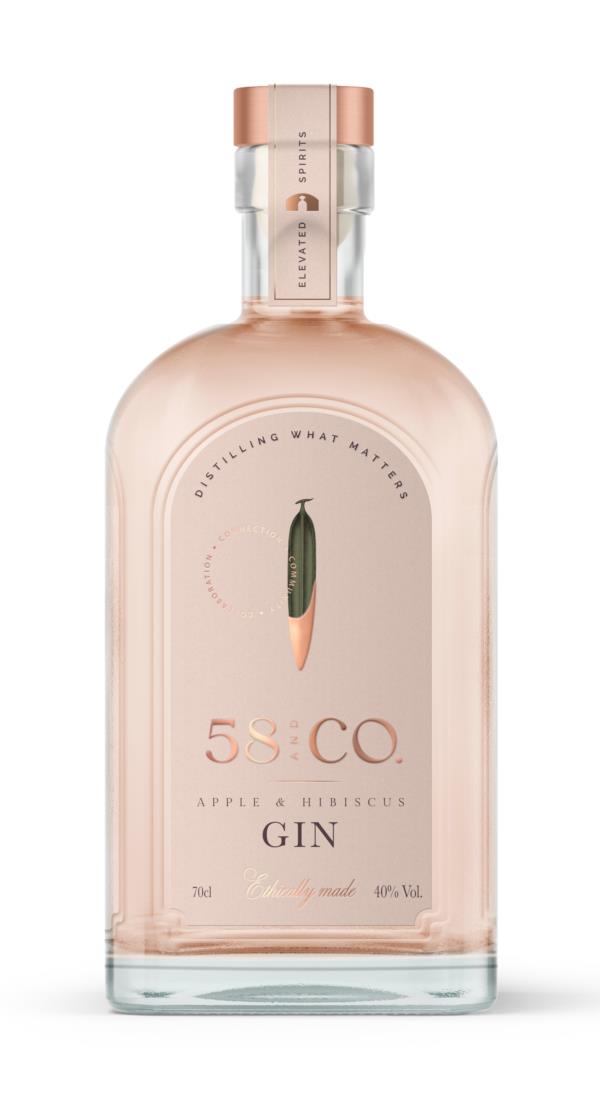 58 & Co. Pink 58 And Co Apple & Hibiscus Flavoured Gin