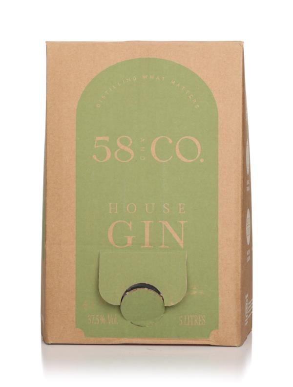 58 & Co House Gin Bag in Box (5L) Gin