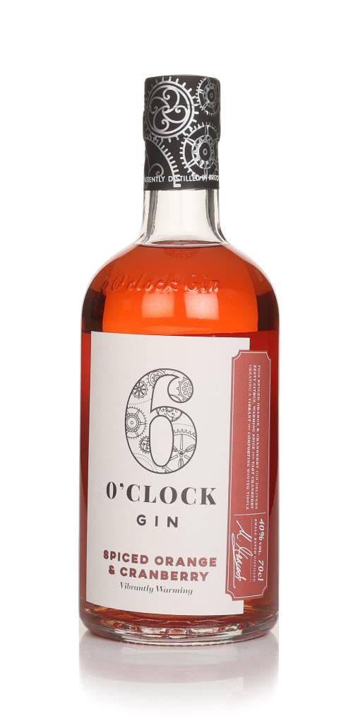 6 O'clock Orange Spiced & Cranberry Flavoured Gin