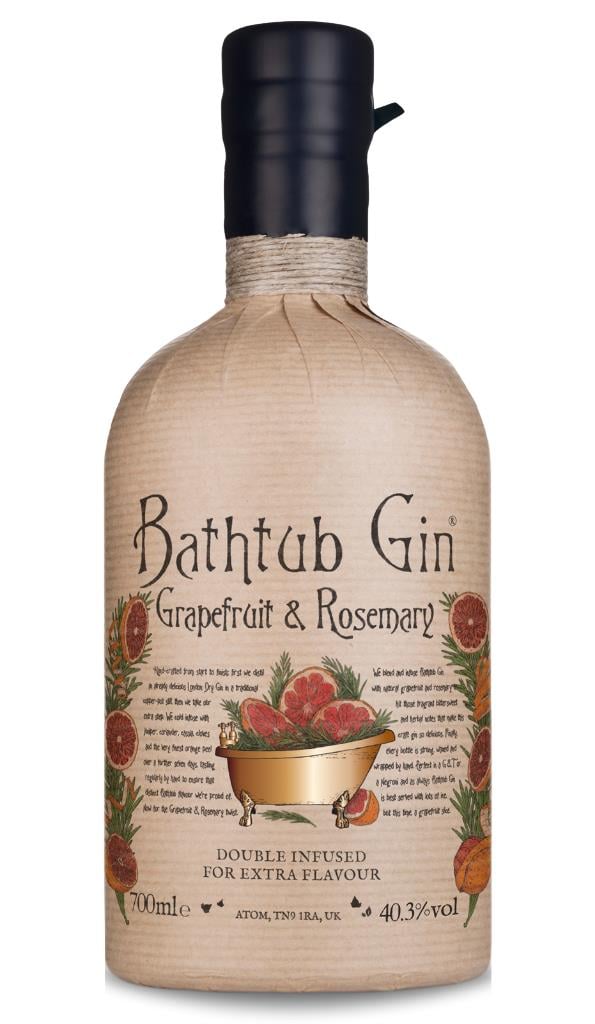 Bathtub Gin - Grapefruit & Rosemary Flavoured Gin