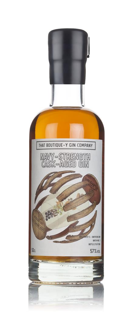 Single Cask Bathtub Gin - Palo Cortado Cask Navy-Strength (That Boutiq Cask Aged Gin