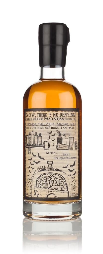 Blended-Malt-Aged Bathtub Gin (Batshit Mental Ideas) Cask Aged Gin