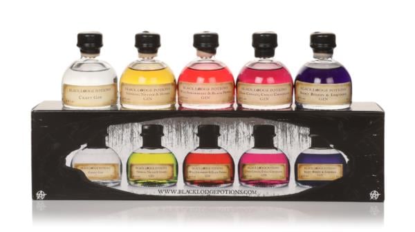 Black Lodge Potions Gin Gift Set (5X5cl) Gin