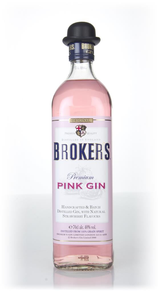 Broker's Pink Flavoured Gin
