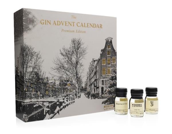 Drinks By The Dram White Gin Advent Calendar - Premium (Classic Edition - Christmas) Gin