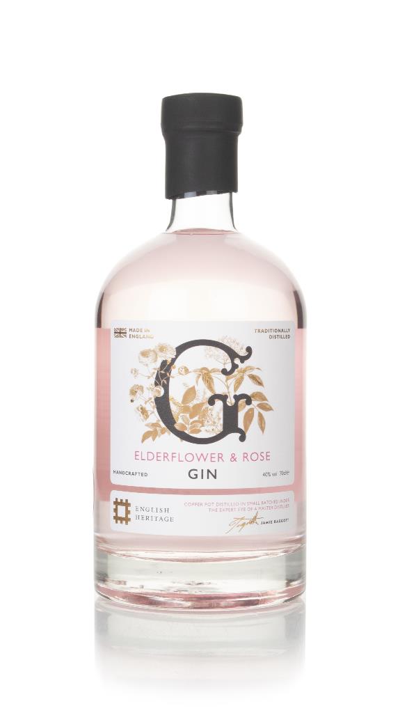 English Heritage Elderflower & Rose Flavoured Gin